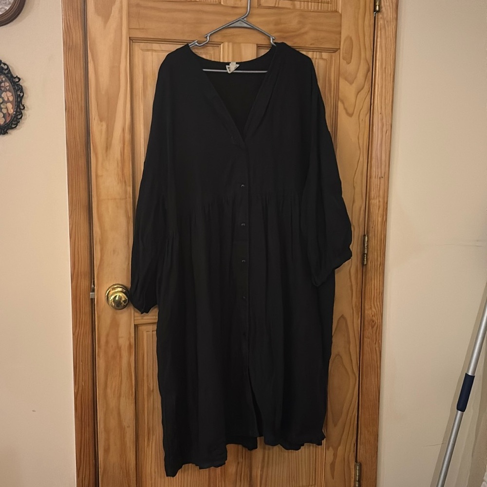 Beaton Linen House Dress [brand size 2] XXL/2X